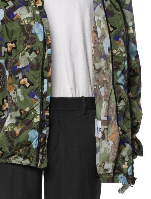 MSGM Printed Parka