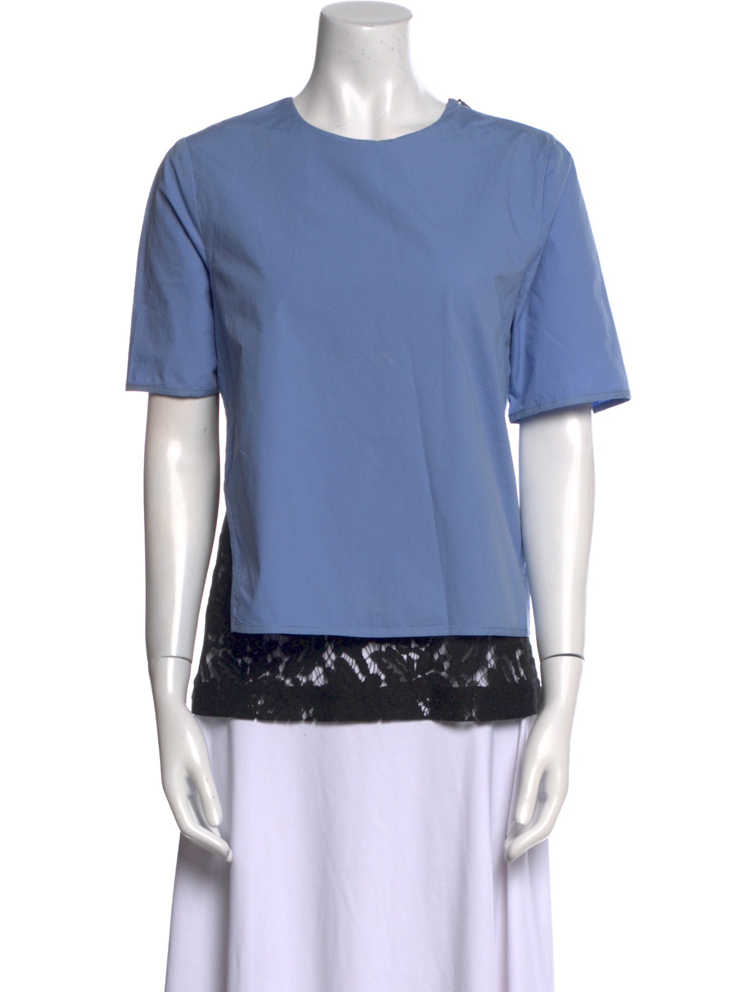 MSGM Crew Neck Short Sleeve T-Shirt