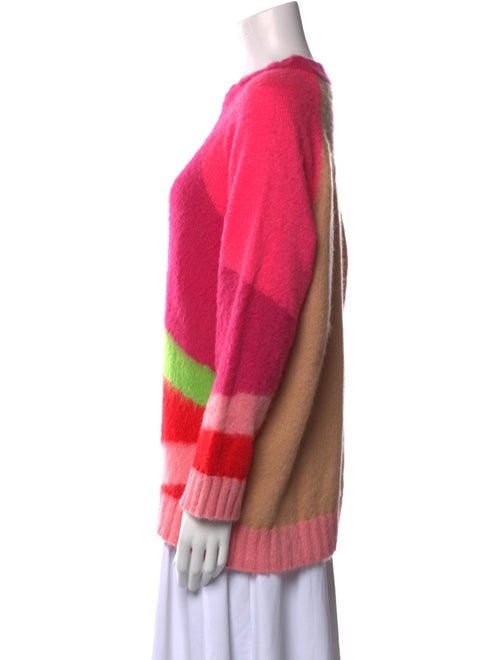 MSGM Printed Crew Neck Sweater