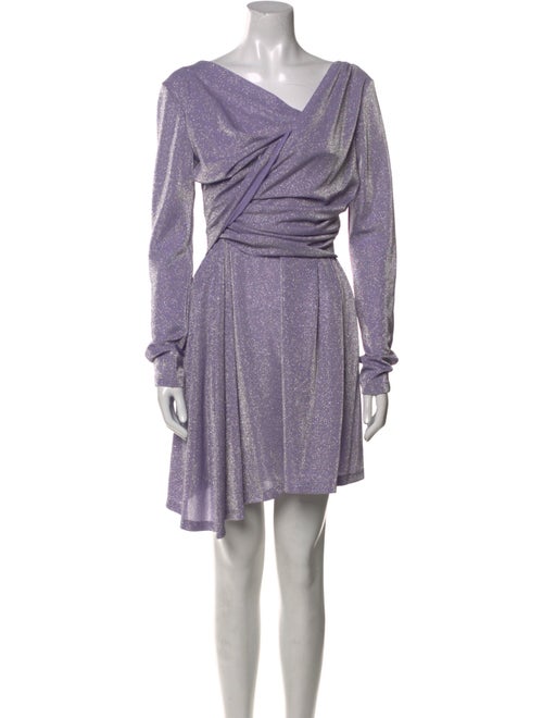 MSGM Cowl Neck Mini Dress