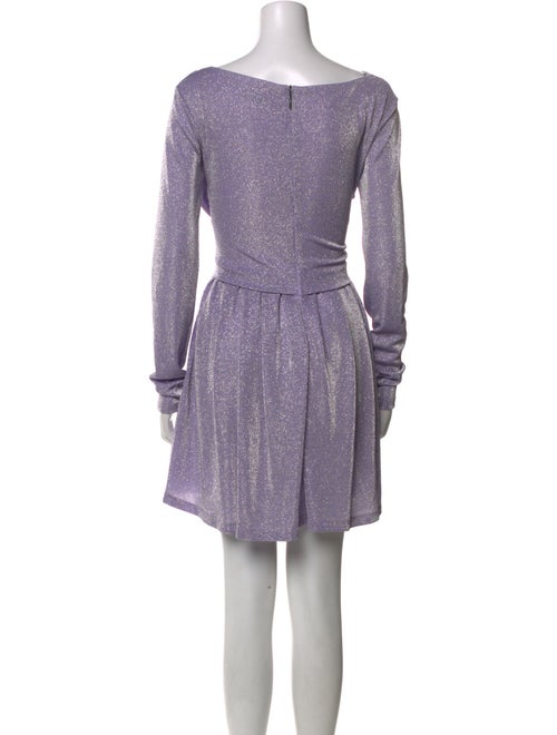 MSGM Cowl Neck Mini Dress