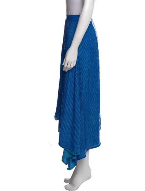 MSGM Sequin Embellishments Midi Length Skirt