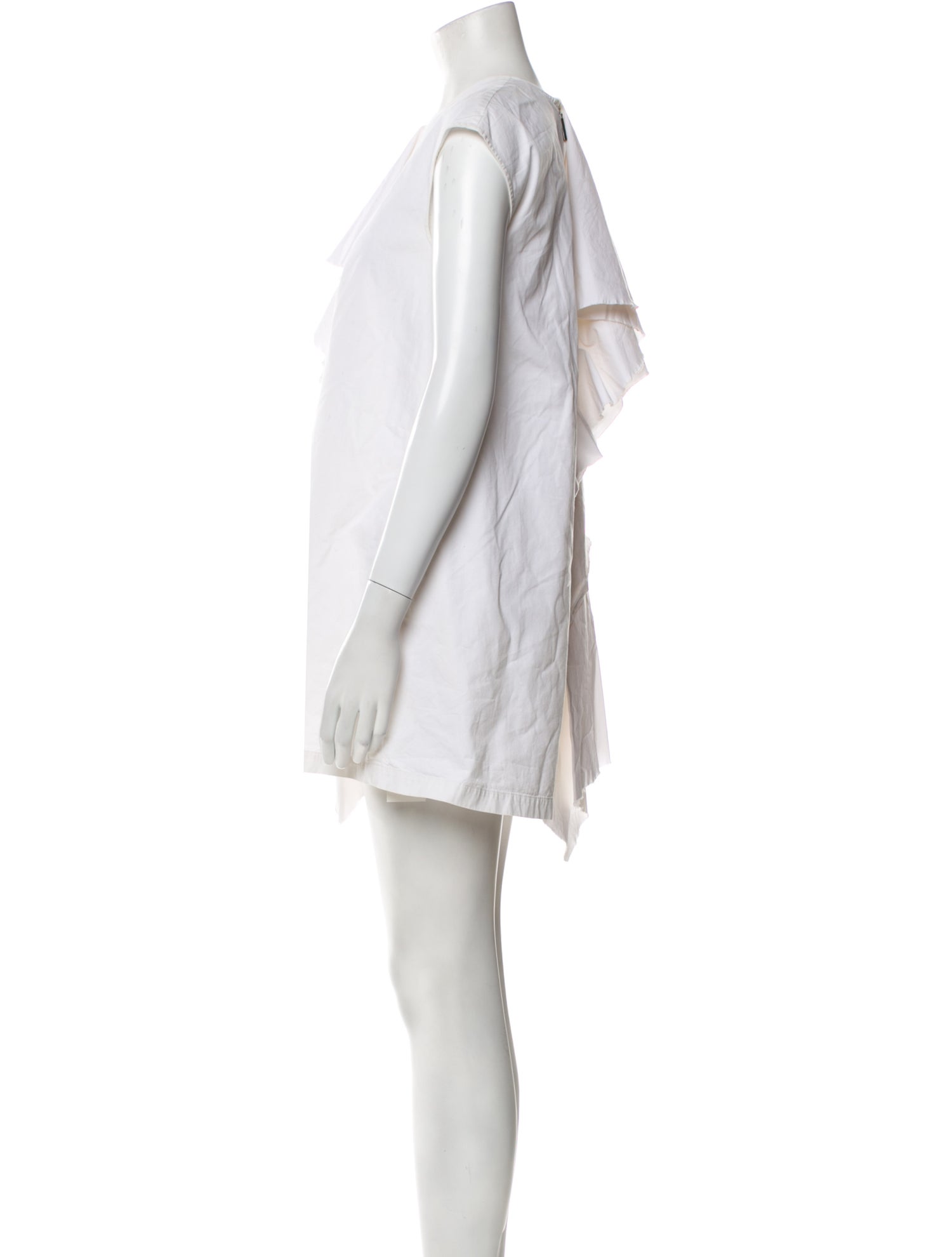 MSGM Crew Neck Mini Dress