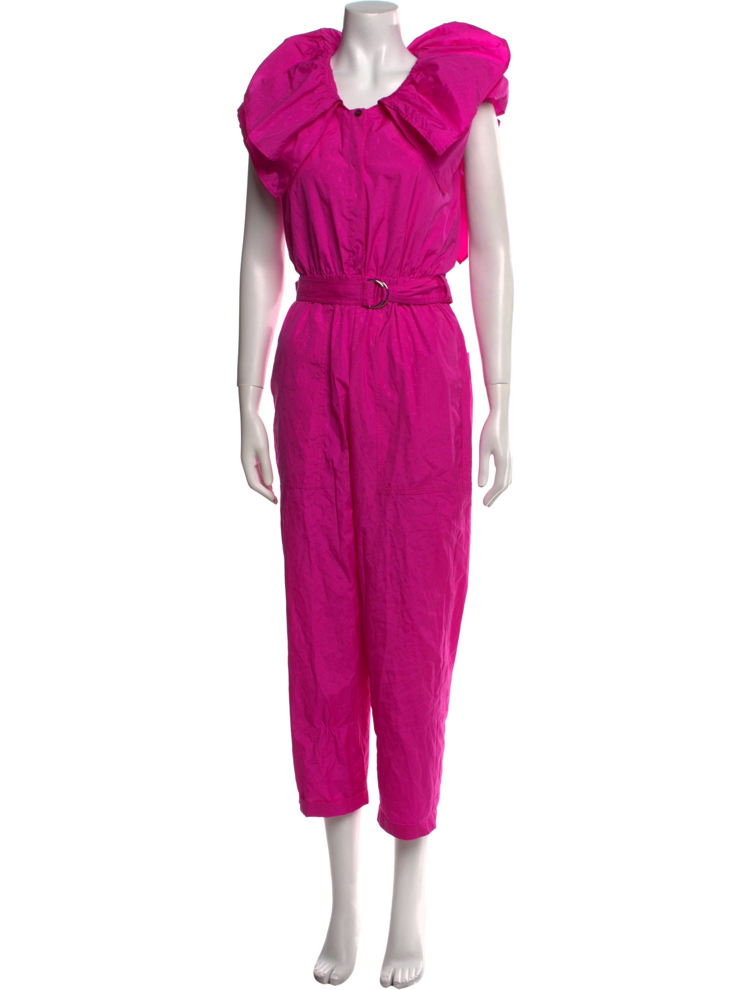 MSGM Scoop Neck Jumpsuit