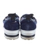 MSGM Denim Distressed Accents Espadrilles