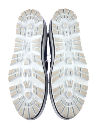 MSGM Denim Distressed Accents Espadrilles