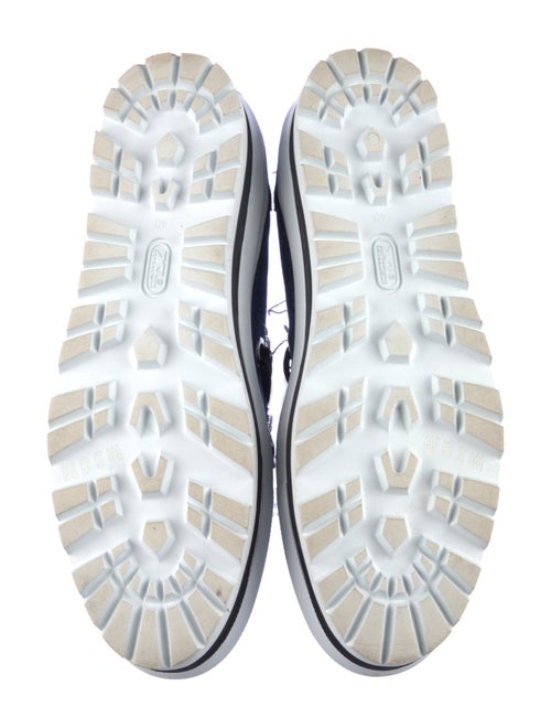 MSGM Denim Distressed Accents Espadrilles