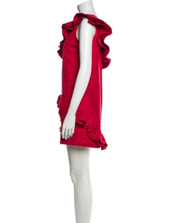 MSGM One-Shoulder Mini Dress