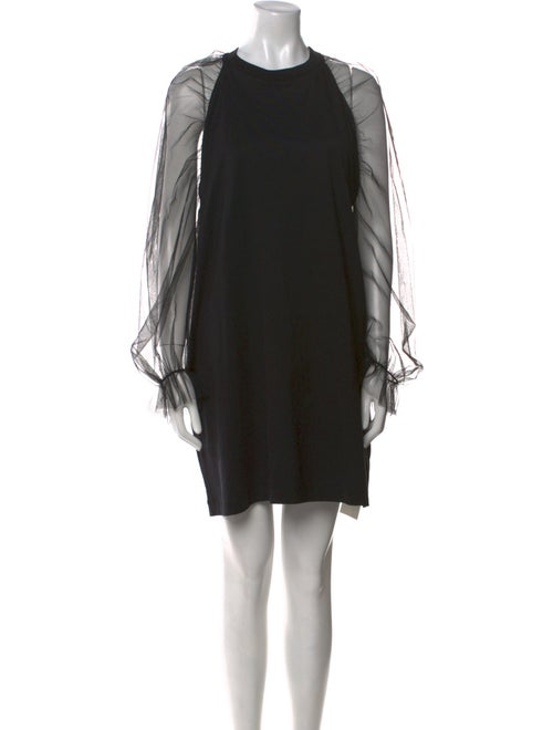 MSGM Crew Neck Mini Dress