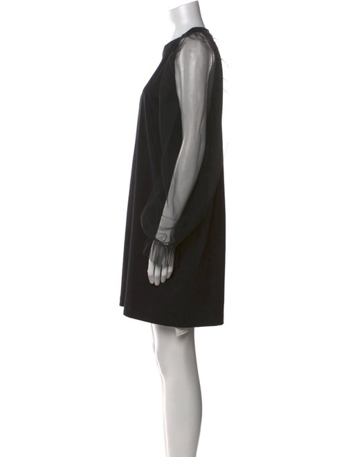 MSGM Crew Neck Mini Dress