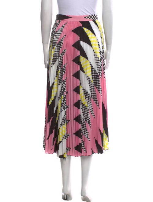 MSGM Printed Midi Length Skirt