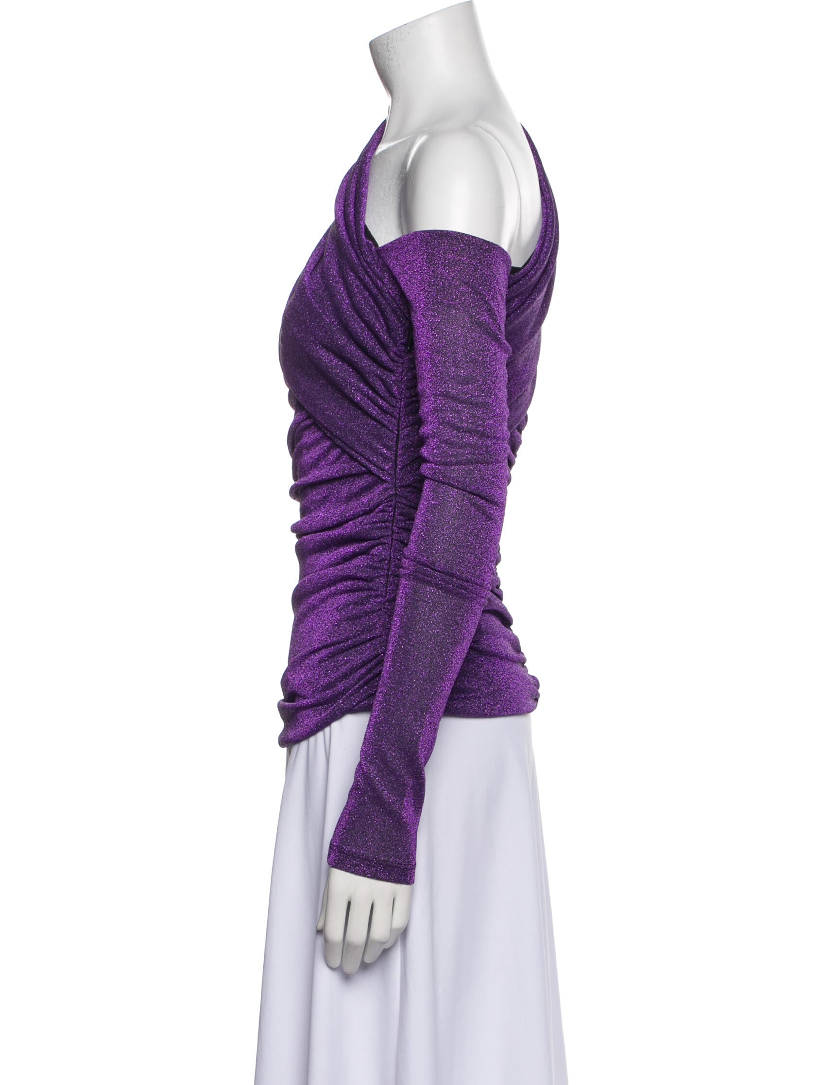 MSGM Asymmetrical Long Sleeve Top w/ Tags