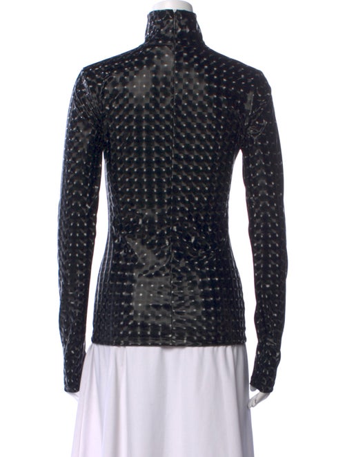 MSGM Printed Turtleneck Sweatshirt