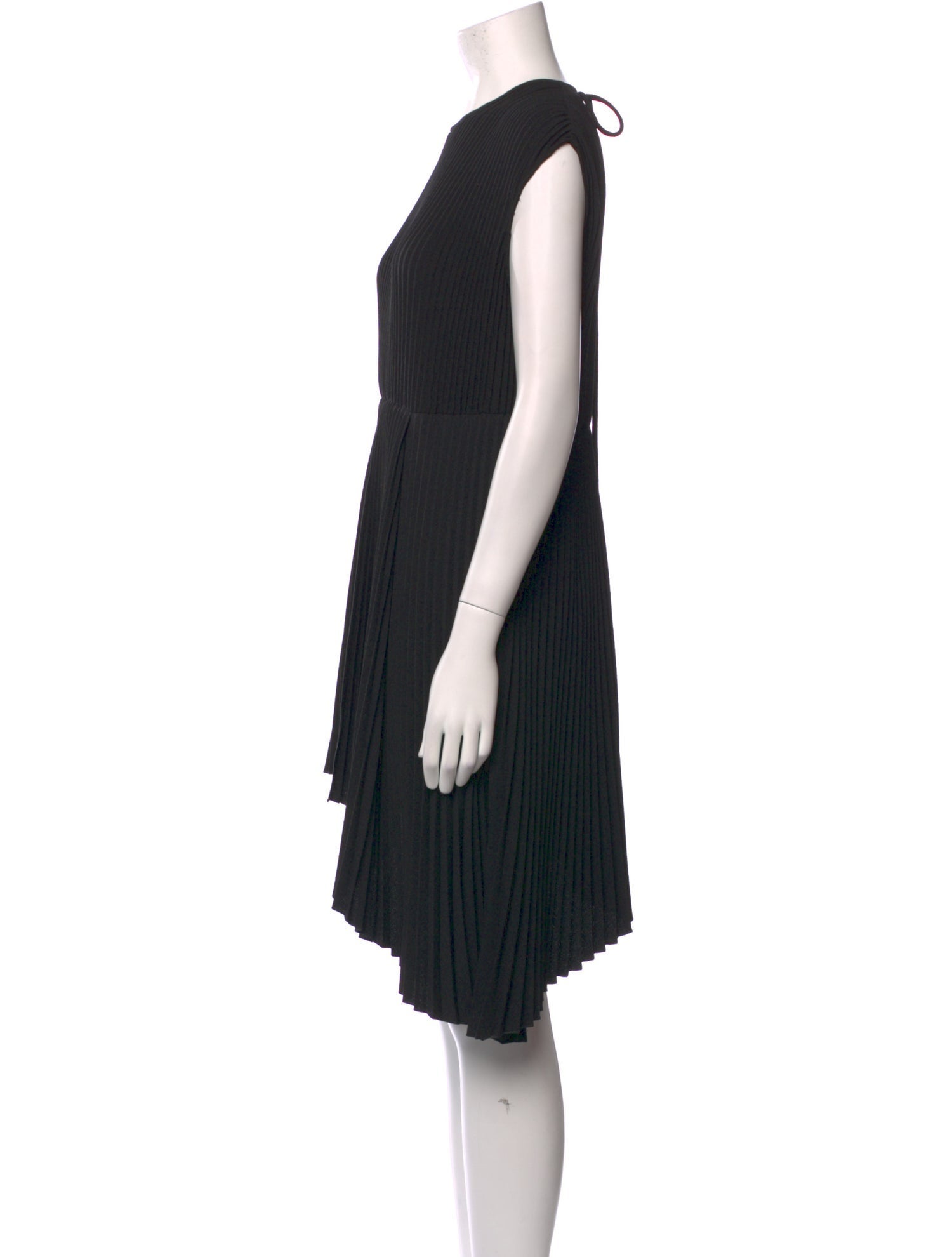 MSGM Crew Neck Knee-Length Dress