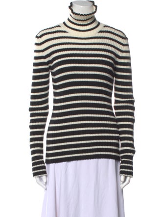 MSGM Striped Turtleneck Sweater