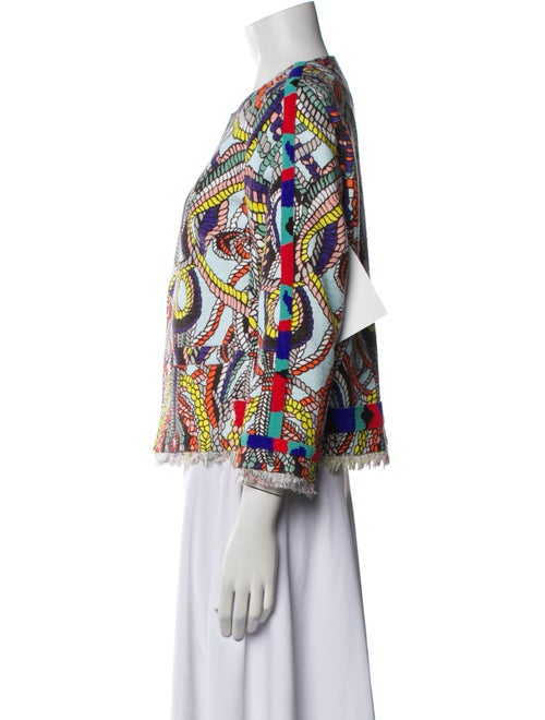 MSGM Printed Evening Jacket