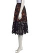 MSGM Lace Pattern Knee-Length Skirt
