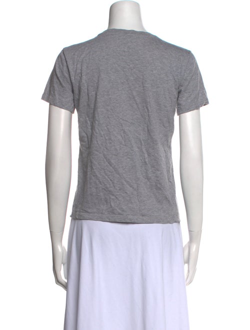 MSGM Graphic Print Crew Neck T-Shirt