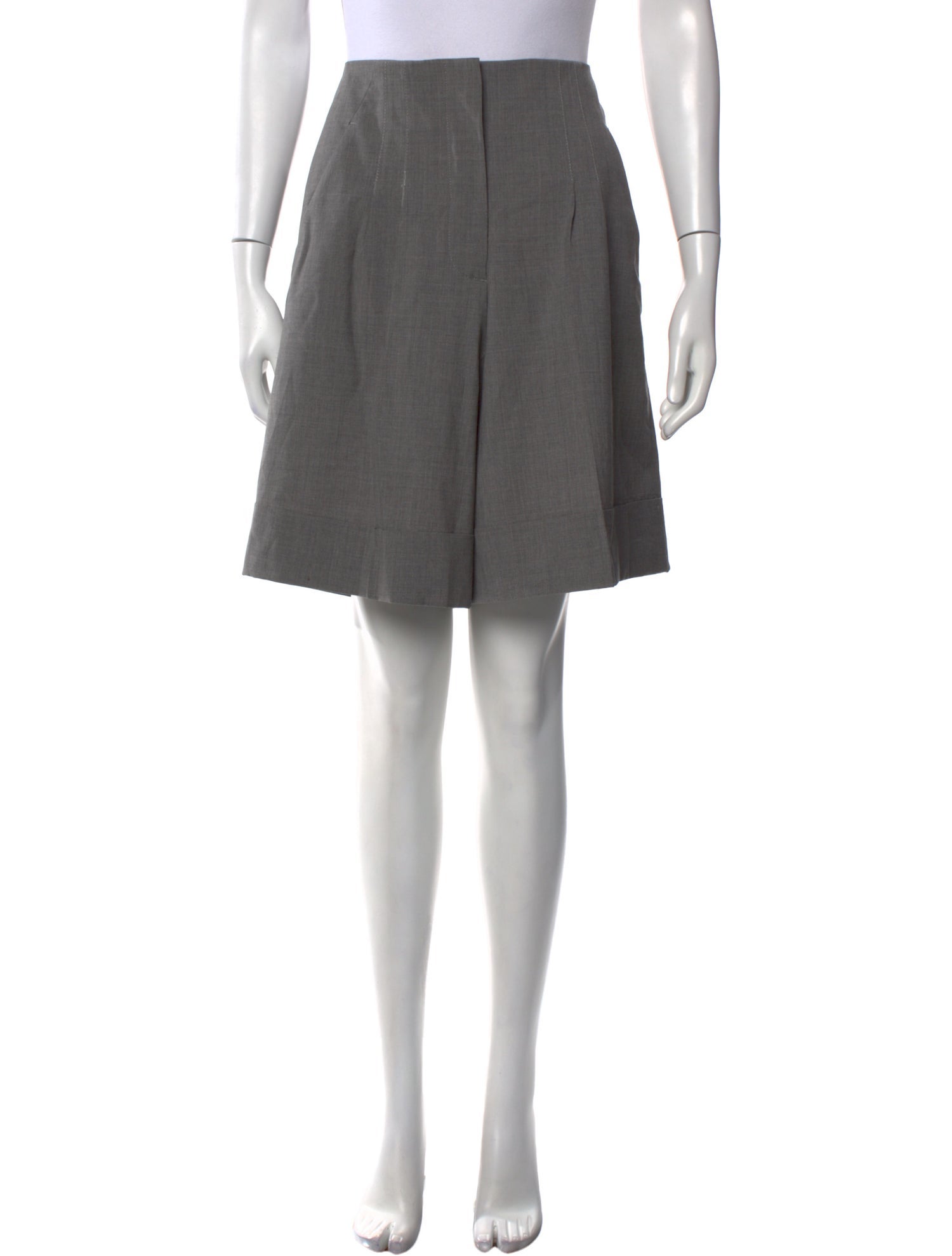 MSGM Virgin Wool Knee-Length Shorts