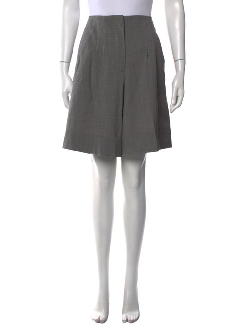 MSGM Virgin Wool Knee-Length Shorts