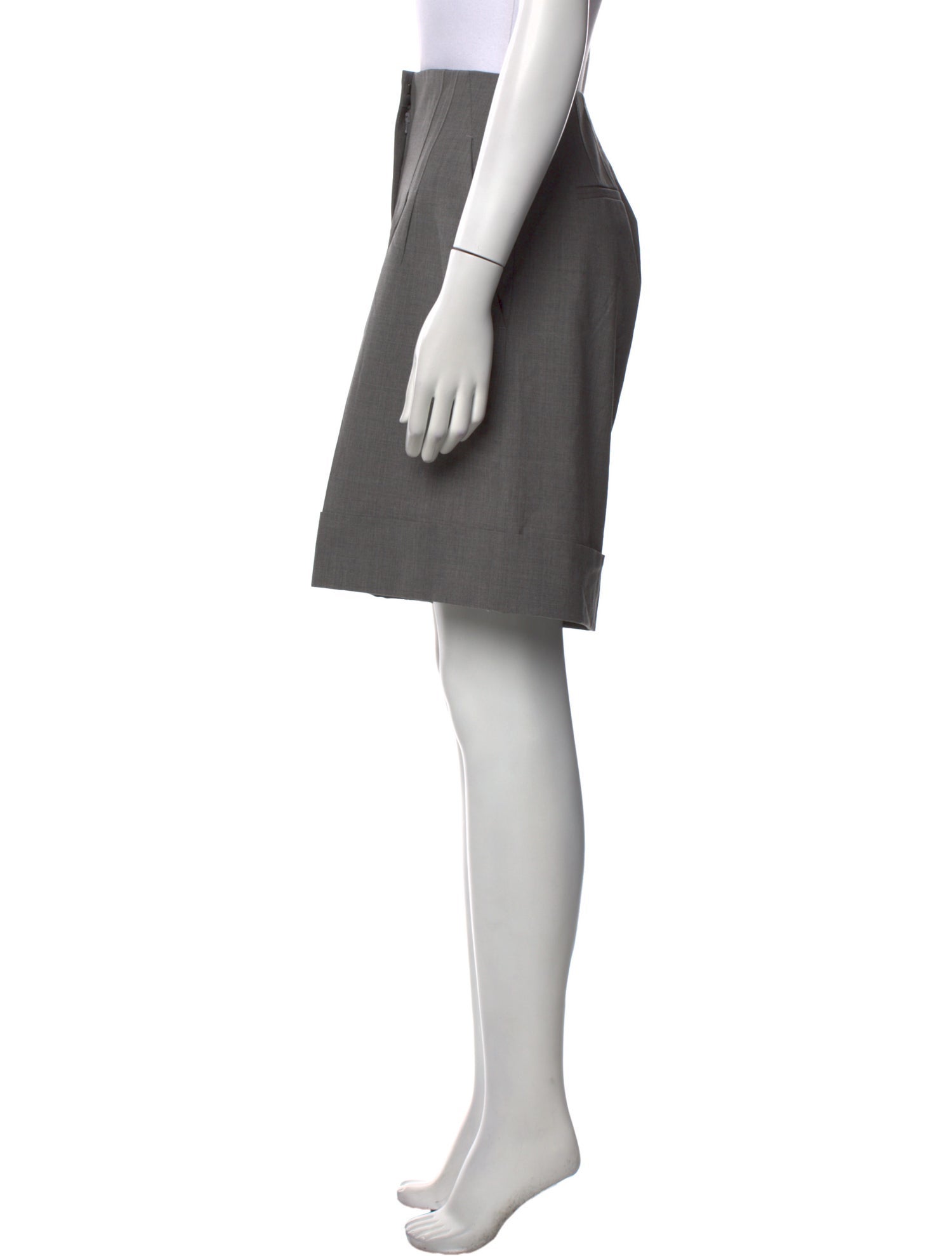 MSGM Virgin Wool Knee-Length Shorts