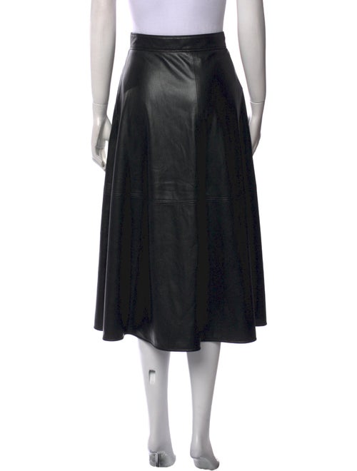 MSGM Pleated Accents Midi Length Skirt