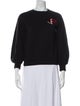 MSGM Crew Neck Long Sleeve Sweatshirt