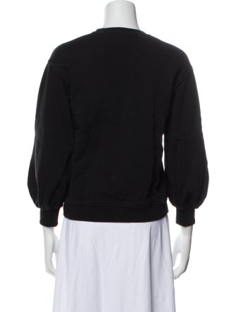 MSGM Crew Neck Long Sleeve Sweatshirt
