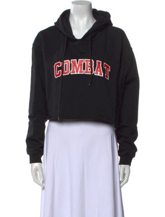 MSGM Graphic Print Crew Neck Sweatshirt