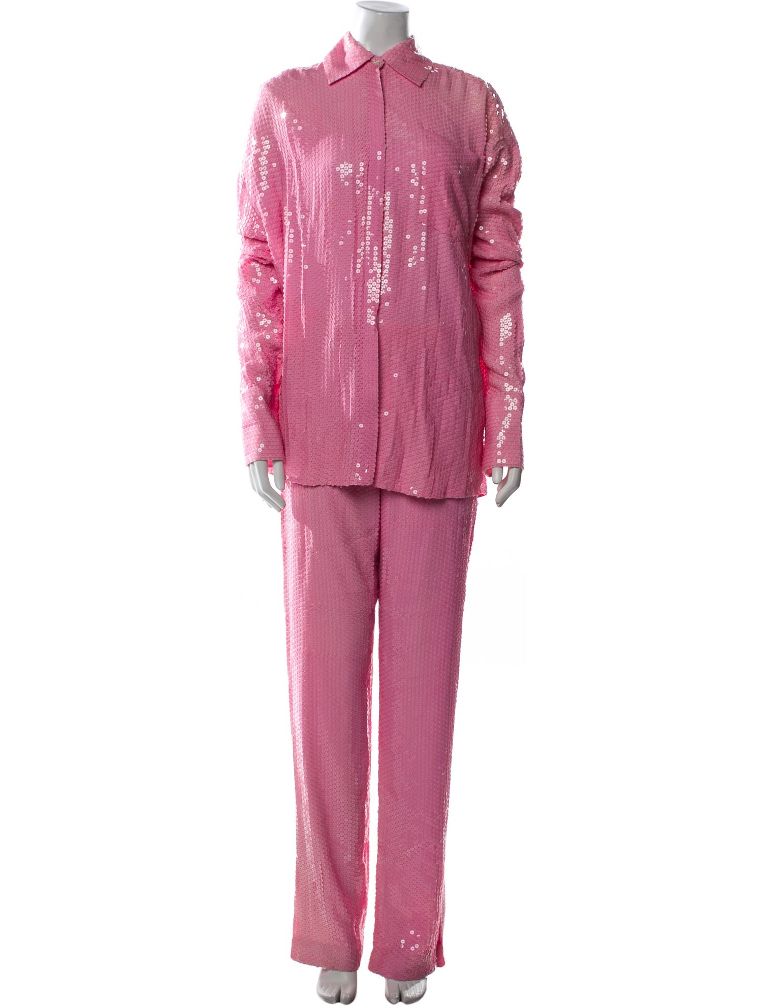 MSGM Sequin Embellishments Pant Set w/ Tags