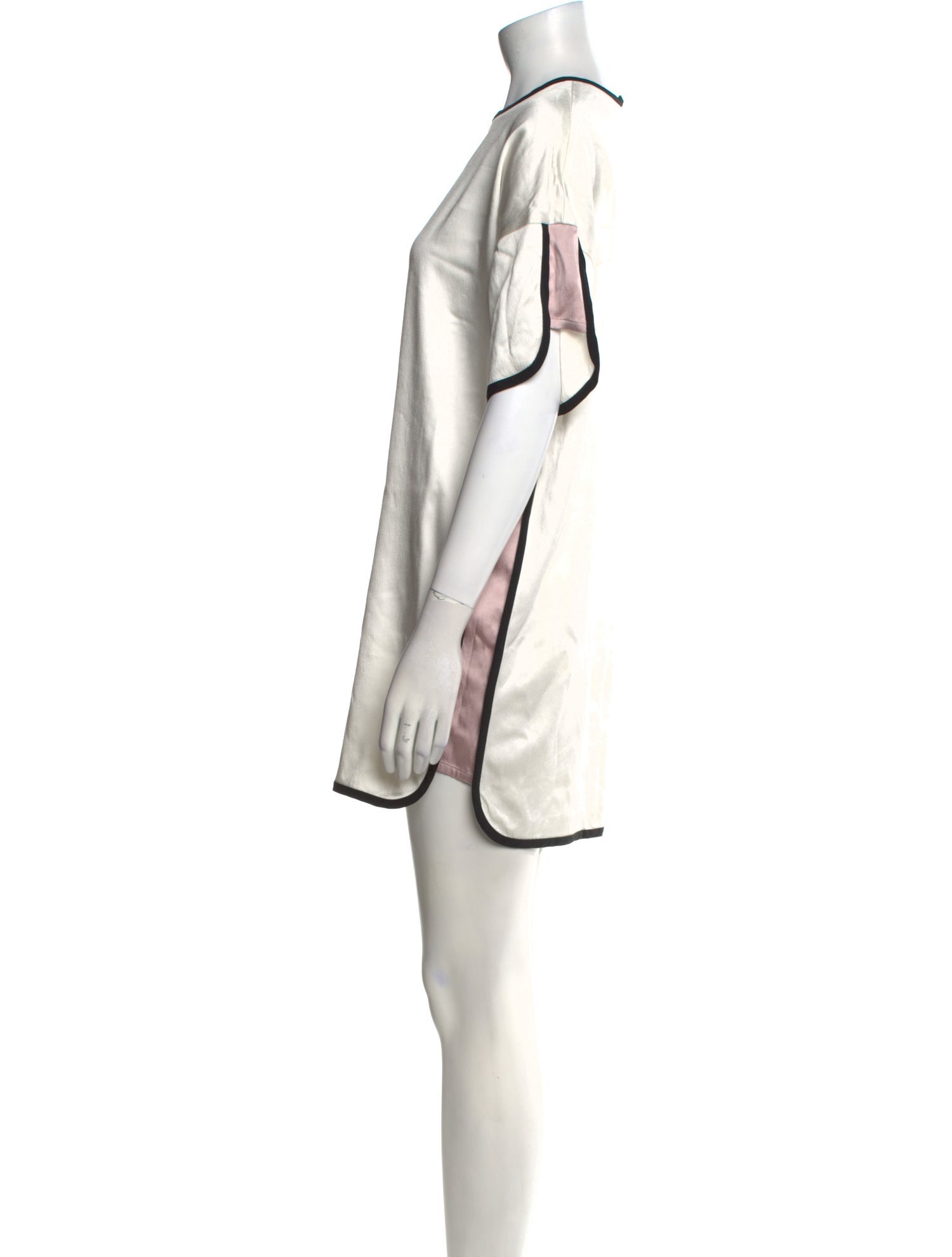 MSGM Crew Neck Mini Dress