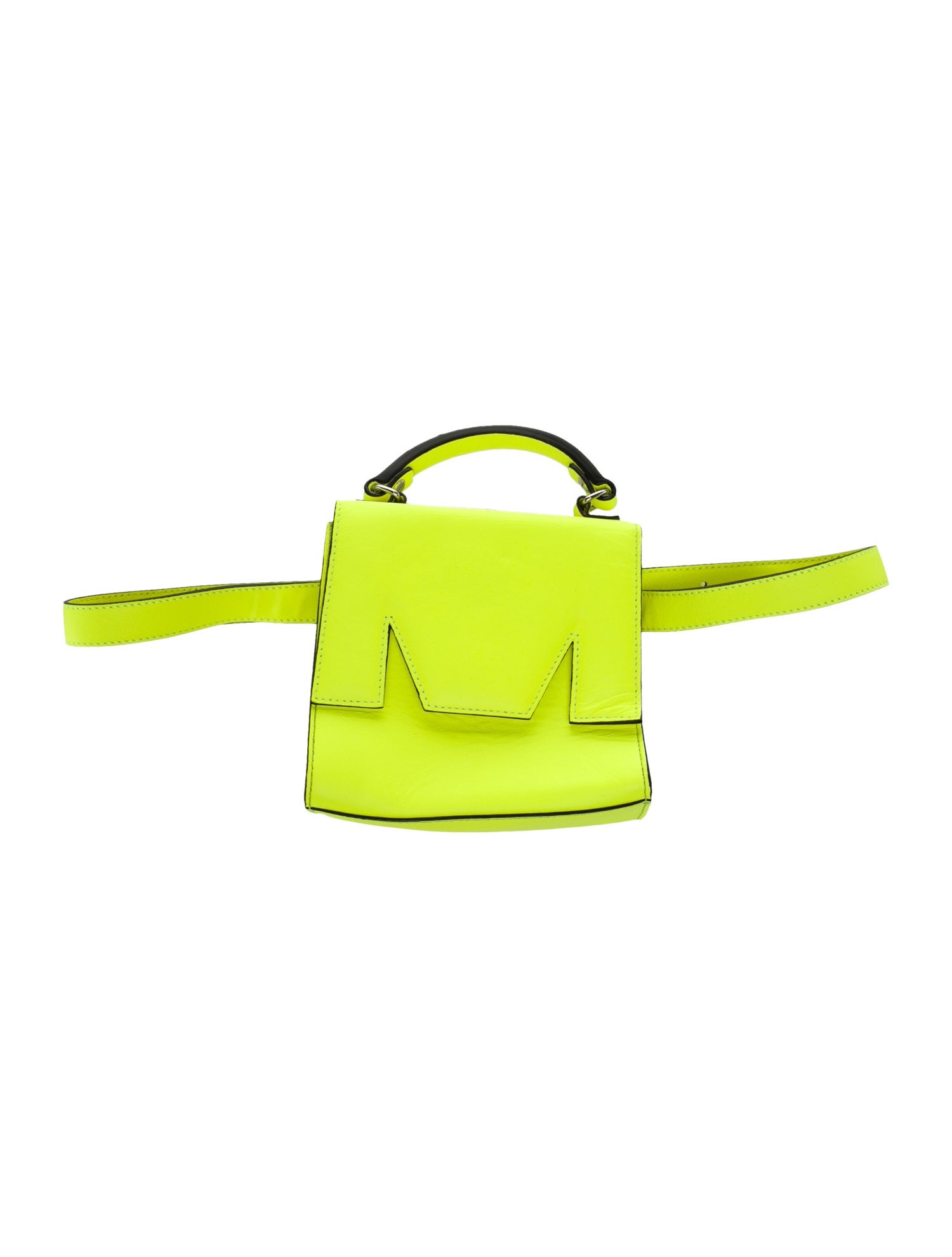 MSGM Leather Belt Bag