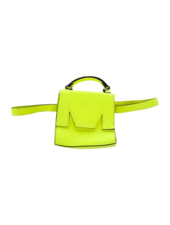 MSGM Leather Belt Bag
