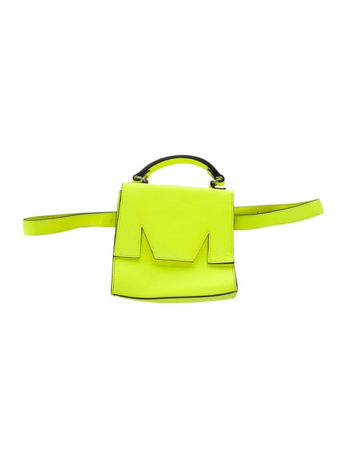 MSGM Leather Belt Bag