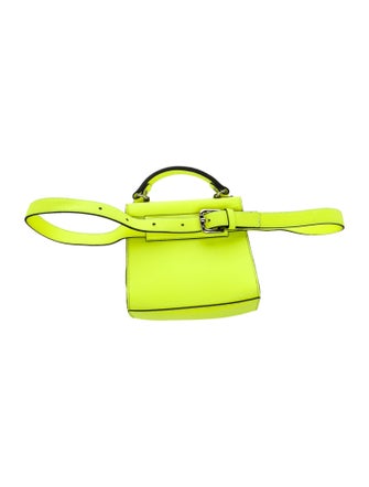 MSGM Leather Belt Bag