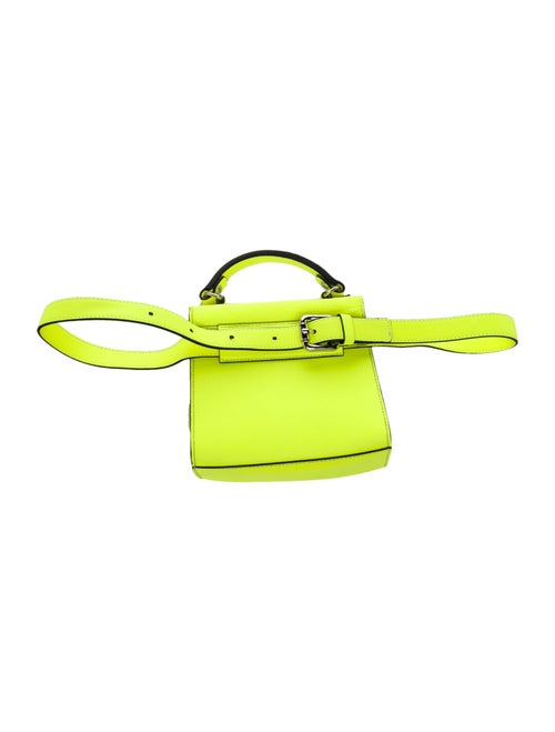 MSGM Leather Belt Bag