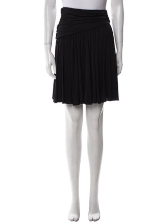 MSGM Pleated Accents Knee-Length Skirt