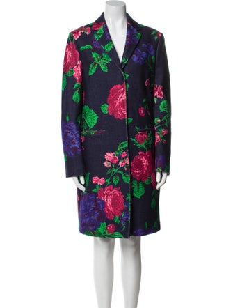 MSGM Wool Printed Skirt Set