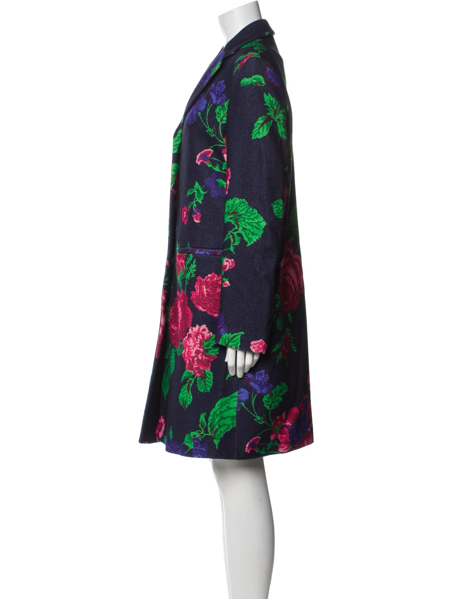 MSGM Wool Printed Skirt Set
