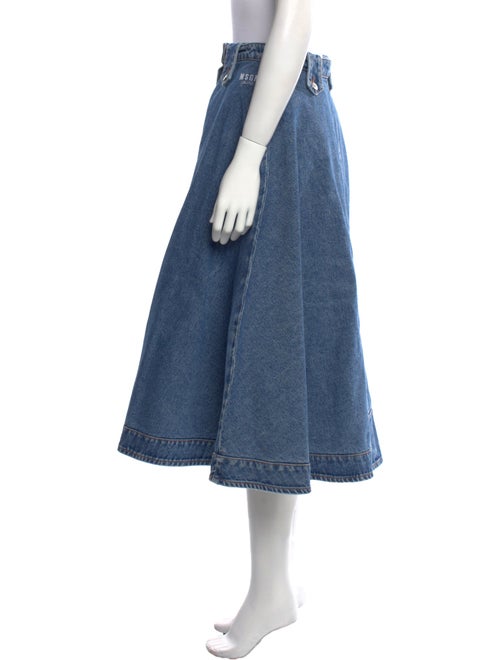 MSGM Midi Length Skirt