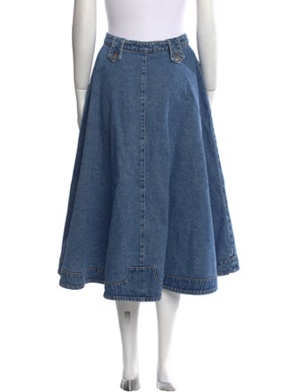 MSGM Midi Length Skirt