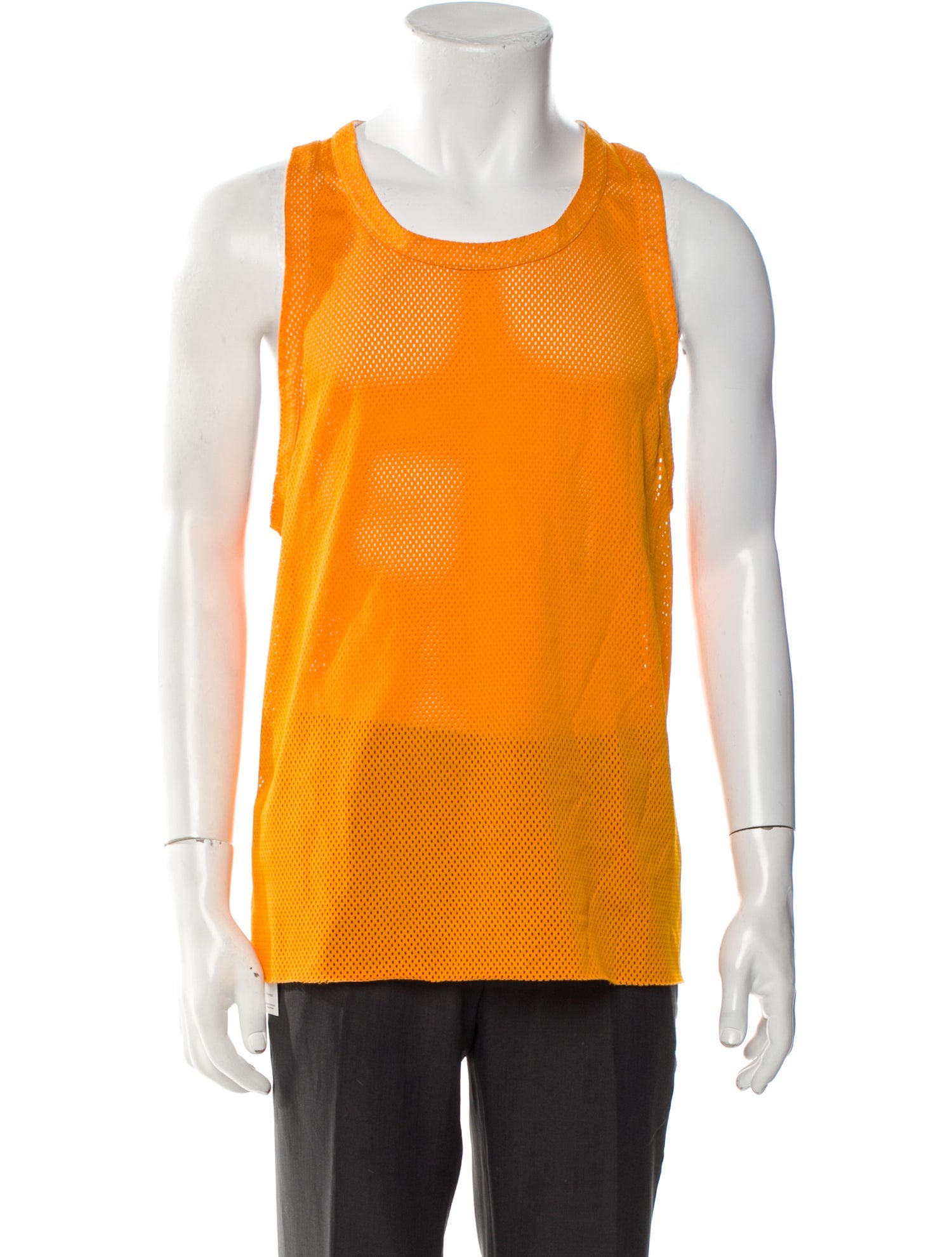 MSGM Scoop Neck Sleeveless T-Shirt