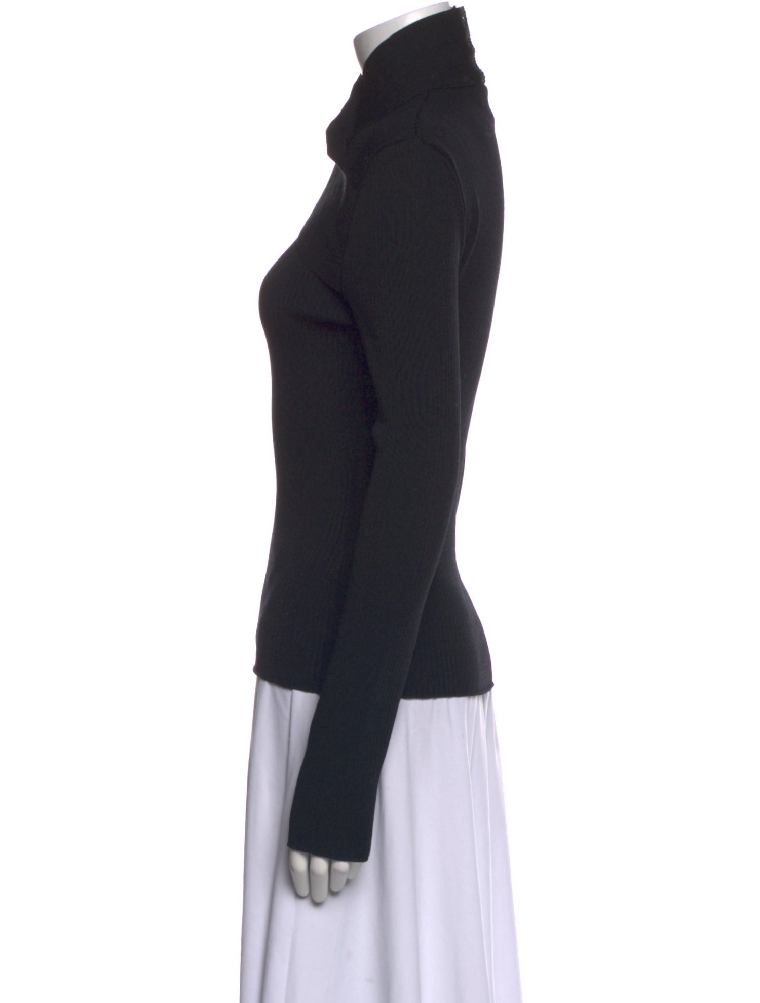 MSGM Turtleneck Long Sleeve Top