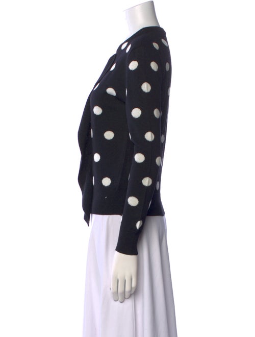 MSGM Virgin Wool Polka Dot Print Sweater