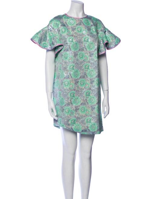 MSGM Printed Mini Dress