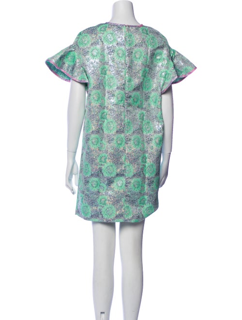 MSGM Printed Mini Dress