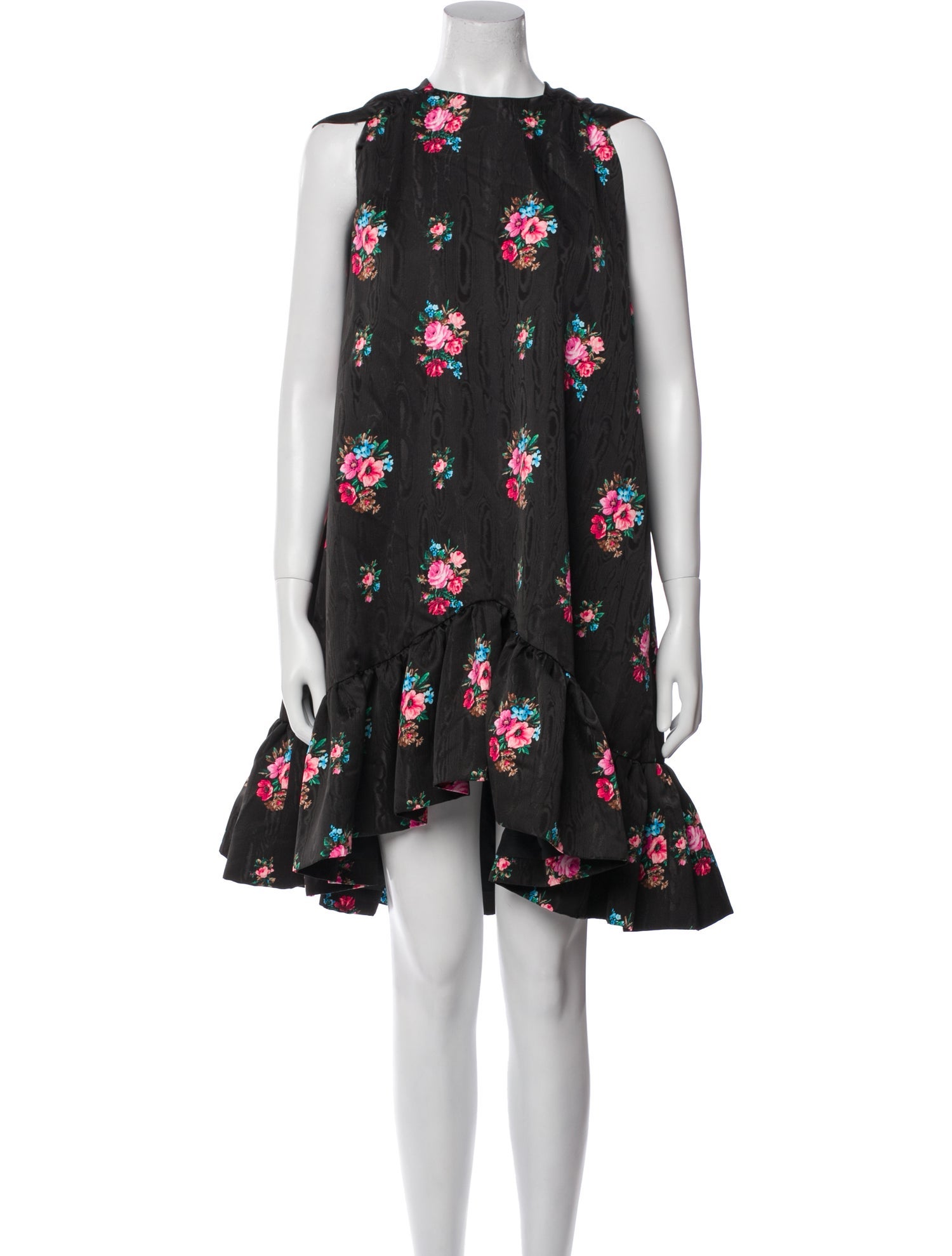 MSGM Floral Print Mini Dress w/ Tags