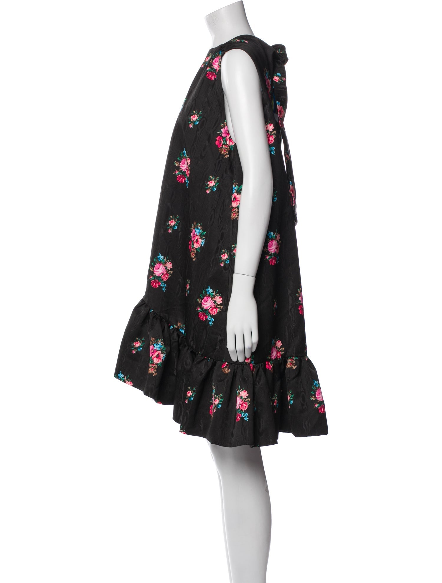 MSGM Floral Print Mini Dress w/ Tags