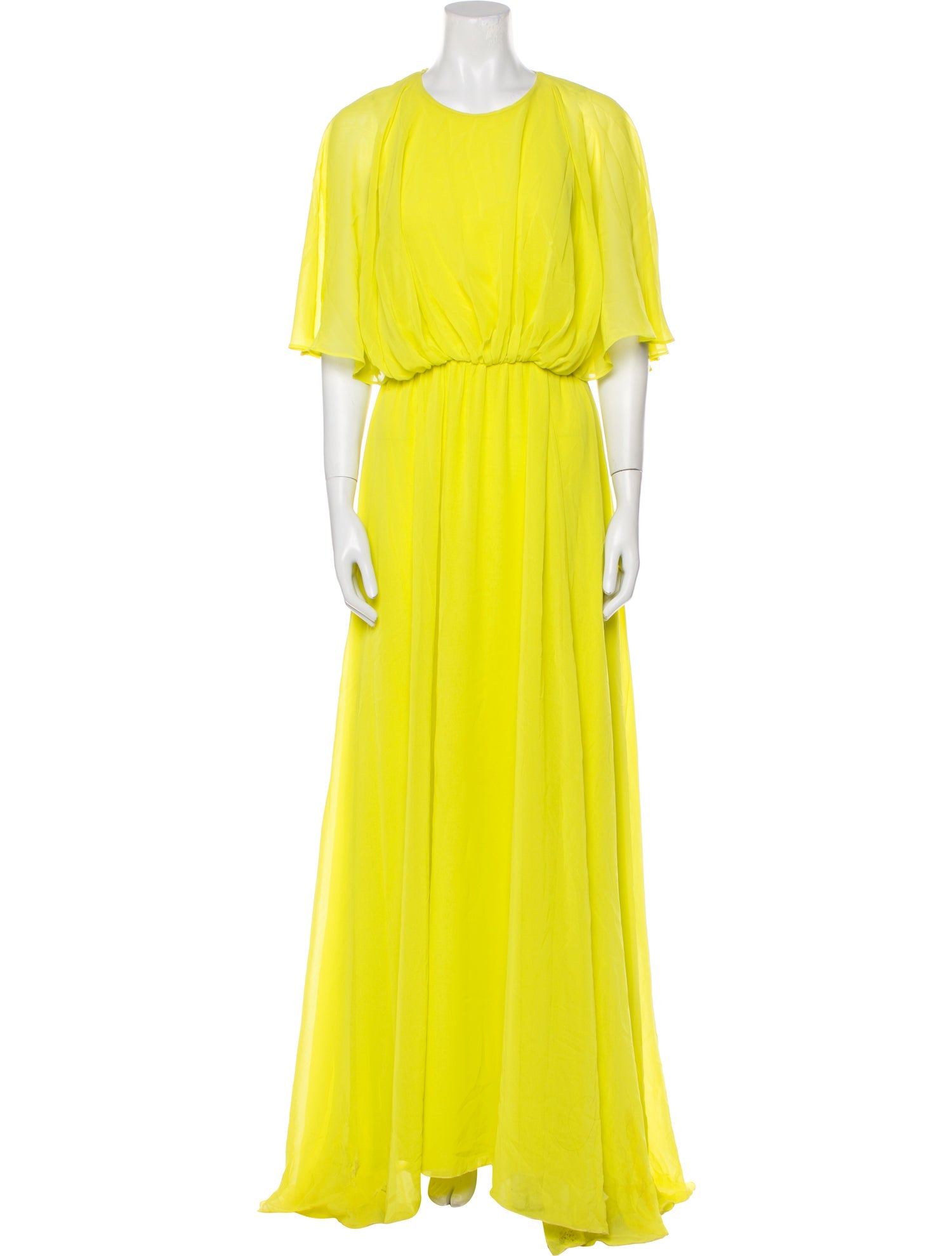 MSGM Crew Neck Long Dress