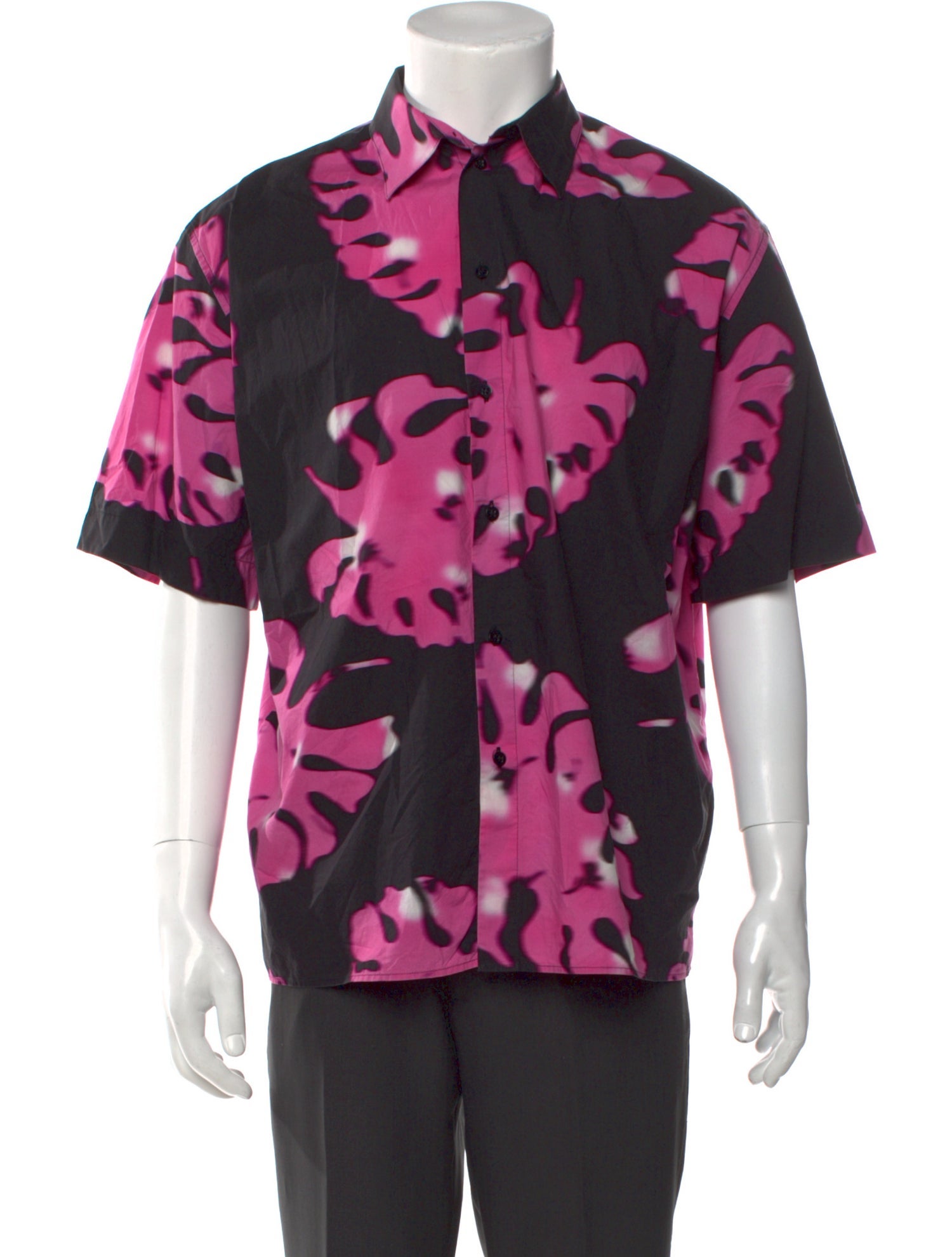MSGM Printed Short Sleeve Shirt